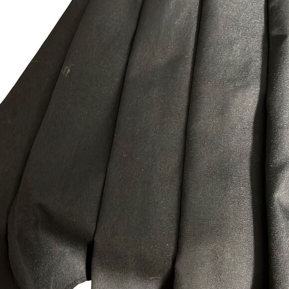 Shein Woman Ladies Black Pleated Cheerleader Mini Skirt Back Zip Closure Size Me - Picture 5 of 7